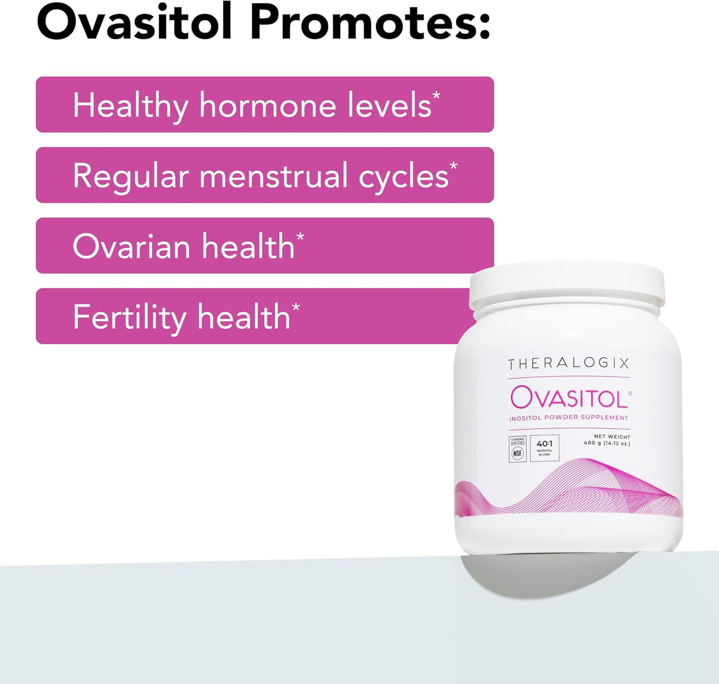 Ovasitol Inositol Powder Supplement